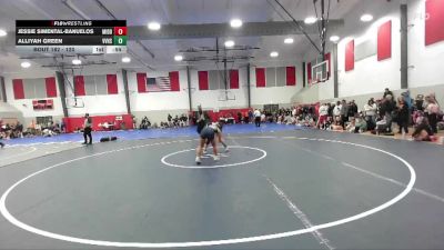 120 lbs Cons. Round 2 - Alliyah Green, Vallivue vs Jessie Simental-Banuelos, Middleton