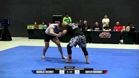 Babylov Muhammet vs Nicholas Taverniti 2025 ADCC Asia & Oceania Championship