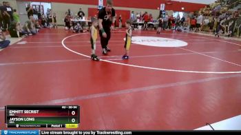 30-34 lbs Round 5 - Emmitt Secrist, HRA vs Jayson Long, HRA