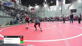 67 lbs Rr Rnd 1 - Jackson Henderson, Owasso Takedown Club vs Ellise Dickson, Owasso Takedown Club