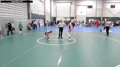 95 lbs Quarterfinal - Nathan Hemmingsen, Boone Central vs Thad Sleicher, Broken Bow Wrestling Club