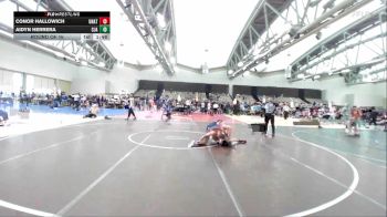 134-H lbs Round Of 16 - Conor Hallowich, Unattached vs Aidyn Herrera, CJA