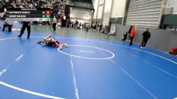 128-135 lbs Quarterfinal - Annie Wilson, Sedgwick County vs Kaydence Shelly, Republic County