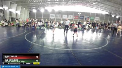 77 lbs Cons. Round 1 - Kye Younger, Sanderson Wrestling Academy vs Burly Wilde, Utah