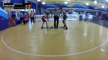 106 lbs Round 1 (8 Team) - Brysen Frey, Pasco Wolfpack vs Steve Styger, Greasers