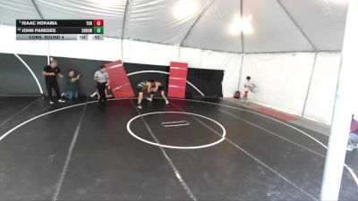113 lbs Cons. Round 4 - John Paredes, South Hills High School Wrestl vs Isaac Hokama, Torrance