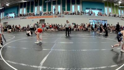 120 lbs Round 1 (4 Team) - Sawyer Seebeck, West Forsyth WC vs Ryker Houston, Creeks Wrestling