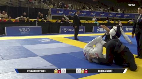 Henry Almonte vs Ryan Anthony Thiel 2026 Pan Jiu Jitsu IBJJF Championship