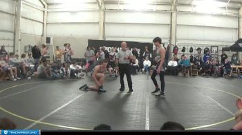 135 lbs Round 3 (4 Team) - Braiden Bunting, Bay City MS vs Jayden Weber, Lapeer WC