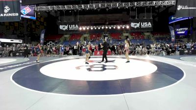 120 lbs Champ. Rd Of 32 - Payton Hinkle, PA vs Stevie Joyce Martin, CA