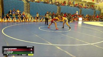 175 lbs Semis (4 Team) - Cy Fowler, Cleveland vs John McKinney, Huntsville