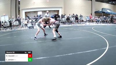 95 lbs Round Of 32 - Max Hewlett, North Valley RTC vs Cole Jensen, All In Wr Ac