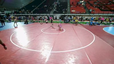 130 lbs 1st Place Match - SOBINA Clendaniel, Alaska vs Raelyn Scott, Colorado