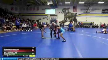 113 lbs Cons. Round 2 - Diamond Wright, Cedar Rapids Jefferson vs Drake Phillips, Waukee Northwest