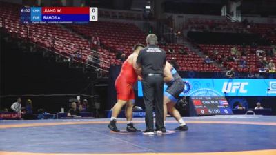 130 kg 1/8 Final - Wenhao Jiang, China vs Antonio Ramos, Puerto Rico