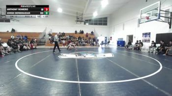 113 lbs Round 1 (3 Team) - Anthony Romero, Golden West vs Jorge DerMinasian, Roosevelt