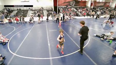 52-55 lbs Round 1 - Nicholas Harris, Sanderson Wrestling Academy vs Roscoe Sands, Team Prestige Wrestling
