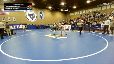 157 lbs 3rd Place Match - Nathaniel Frietas, Atascadero vs Rosalio Flores, Hoover