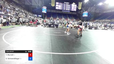 195 lbs Cons 64 #1 - Tymothey Murrell, New York vs Caleb Schwerdtfeger, Nebraska