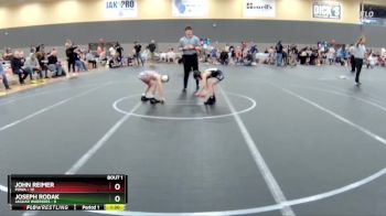 56 lbs Round 1 - John Reimer, POWA vs Joseph Rodak, Jaguar Warriors