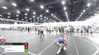 102 lbs Semifinal - Kellen Eva, Aniciete TC vs Noah Jurado, Desert Dogs WC