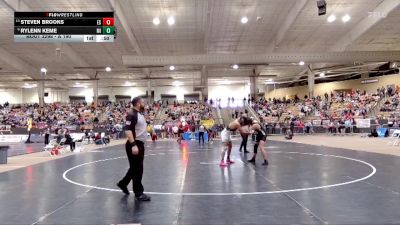 A 190 lbs Cons. Round 2 - Rylenn Keme, Millington Central High School vs Steven Brooks, East Robertson High School