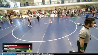 84-91 lbs Cons. Semi - Isaac Perkins, Sanderson Wrestling Academy vs Jordan Robison, Westlake