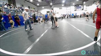 49 lbs Quarterfinal - Harrison White, Murray County Takedown Club vs Charles Esposito, Elgin Wrestling