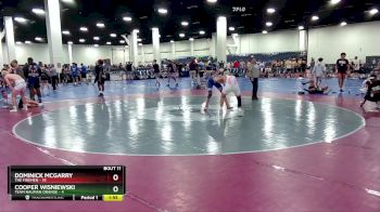 138 lbs Round 4 (6 Team) - Dominick McGarry, The Firemen vs Cooper Wisniewski, Team Nauman Orange