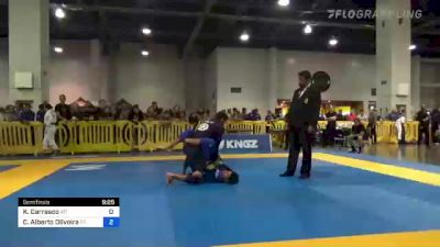 Keven Carrasco vs Carlos Alberto Oliveira 2022 American National IBJJF Jiu-Jitsu Championship