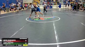 190 lbs Quarterfinals (8 Team) - Aryeh Rosenberg, South Plantation vs Chris Sanchez, South Dade