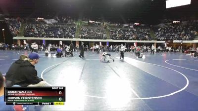 67 lbs Cons. Round 3 - Jaxon Walters, Viking Wrestling Club (IA) vs Hudson Christensen, Moen Wrestling Academy