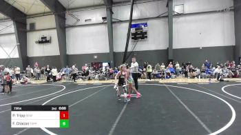 77 lbs Rr Rnd 4 - Hunter Amell, Mat Demon WC vs Cree Garza, Inland Northwest Training Center