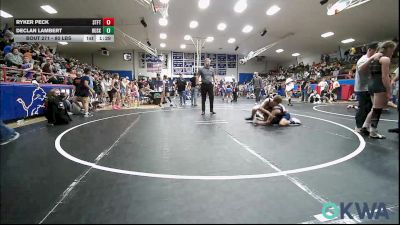 80 lbs Rr Rnd 4 - Ryker Peck, Standfast vs Declan Lambert, Husky Wrestling Club