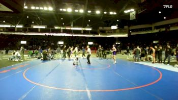 132 lbs Cons. Round 3 - Zaiden Cruz, Skyline vs Grayson Hanson, Sumner