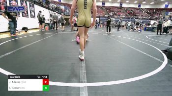 119 lbs Semifinal - Jack Adams, D3 Wrestling Cluib vs Talan Tucker, Lions Wrestling Academy