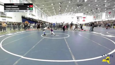 50 lbs Quarterfinal - Cohen Enright, Pal-Mac Wrestling vs James Hammond, Savage Wrestling Club