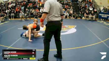 126 lbs Quarterfinal - Austin McKee, Buckeye vs Kolten Barker, Louisville