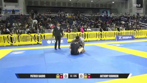 Anthony Robinson vs Patrick Gaudio 2025 Pan IBJJF Jiu-Jitsu No-Gi Championship