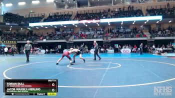 152 lbs 3rd Place Match - Torian Dull, Mt. Edgecumbe High School vs Jacob Wassily-Merlino, Dillingham High School