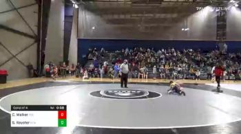 100 lbs Consolation - Campbell Walker, 706wrestling vs Silas Royster, Oconee Youth Wrestling