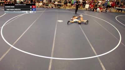 106 lbs Champ. Round 2 - Caden Roe, SD vs Treyden Diduch, IL