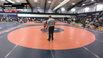 157 lbs Cons. Round 3 - Caleb Cox, Wheaton vs Michael Beers, Elizabethtown