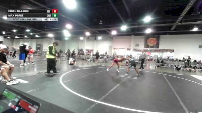 102 lbs Final - Uriah Barabin, Rby Wc vs Max Perez, California Grapplers
