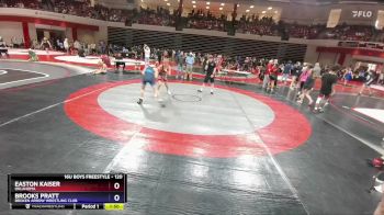 120 lbs Cons. Round 1 - Easton Kaiser, Oklahoma vs Brooks Pratt, Broken Arrow Wrestling Club