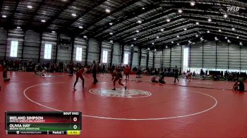 110 lbs Cons. Round 3 - Ireland Simpson, Invicta Wrestling Academy vs Olivia Hay, Brown Deer Wrestling