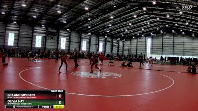 110 lbs Cons. Round 3 - Ireland Simpson, Invicta Wrestling Academy vs Olivia Hay, Brown Deer Wrestling