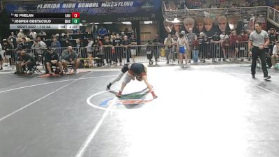 113 2A Quarterfinal - RJ Phelan, Lake Gibson vs JOSPEH OBSTACULO, Dixie Hollins