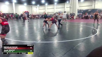 150 lbs Round 6 (10 Team) - Dane Kracht, Social Circle vs Nicholas Mccue, Terre Haute South Red