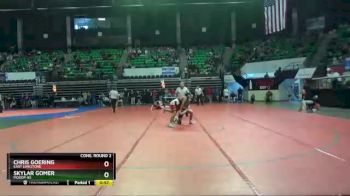 160 lbs Cons. Round 2 - Skylar Gomer, Moody Hs vs Chris Goering, East Limestone